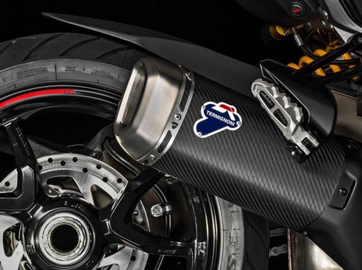 Ducati Multistrada 1200 Carbon Slip-on Silencer by TERMIGNONI