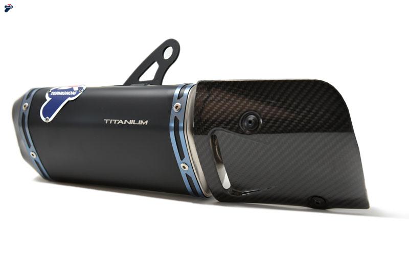 D184 - TERMIGNONI Ducati Panigale V4 (2018+) Slip-on Exhaust (black edition)