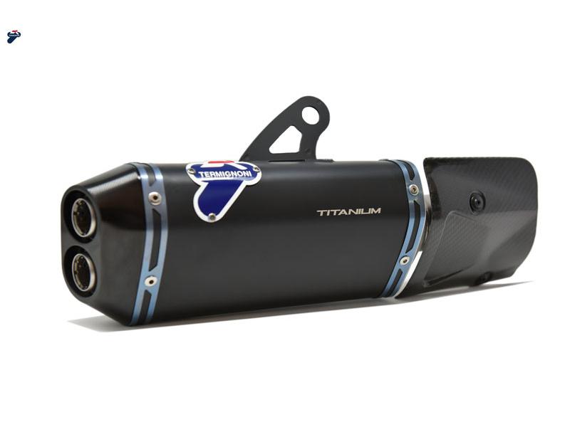 D184 - TERMIGNONI Ducati Panigale V4 (2018+) Slip-on Exhaust (black edition)