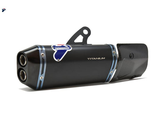 D184 - TERMIGNONI Ducati Panigale V4 (2018+) Slip-on Exhaust (black edition)
