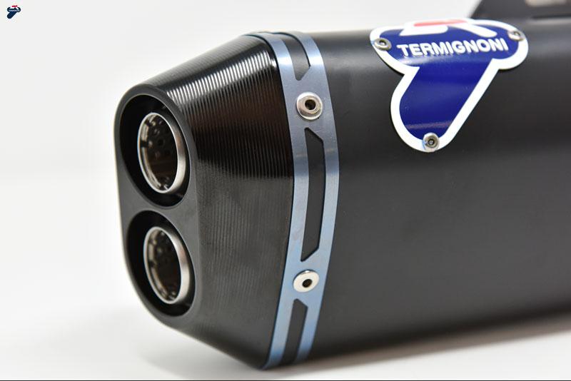 D184 - TERMIGNONI Ducati Panigale V4 (2018+) Slip-on Exhaust (black edition)