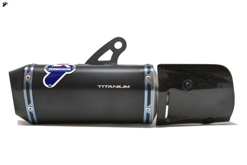 D184 - TERMIGNONI Ducati Panigale V4 (2018+) Slip-on Exhaust (black edition)