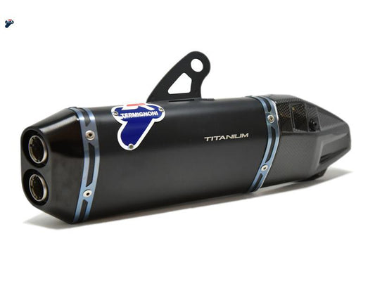 D199 - TERMIGNONI Ducati Streetfighter V4 (2020+) Dual Slip-on Exhaust (black edition)