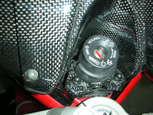 CARBONVANI Ducati Monster 696/796/1100 Carbon Key Switch Frame