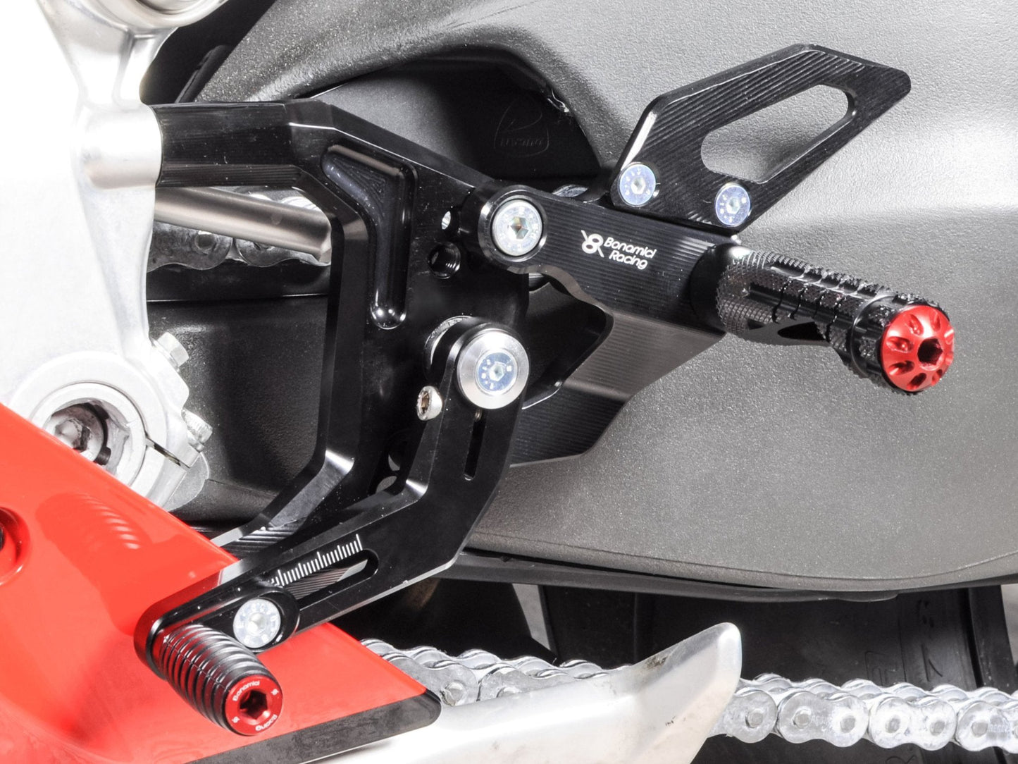 DV2 - BONAMICI RACING Ducati Panigale V2 (2012+) Adjustable Rearset