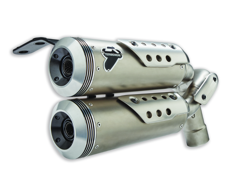 024OM - TERMIGNONI Ducati Scrambler 1100 (18/19) Slip-on Exhaust (EU homologated)