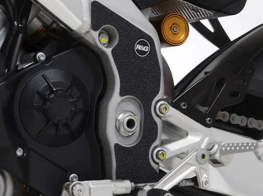 EZBG004 - R&G RACING Aprilia RSV4 / Tuono V4 (2021+) Heel Guards Kit