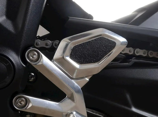 EZBG807 - R&G RACING Triumph Trident 660 (2021+) Heel Guards Kit
