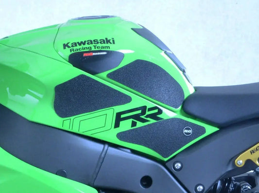 EZRG440 - R&G RACING Kawasaki ZX-10R / ZX-10RR (2021+) Fuel Tank Traction Grips