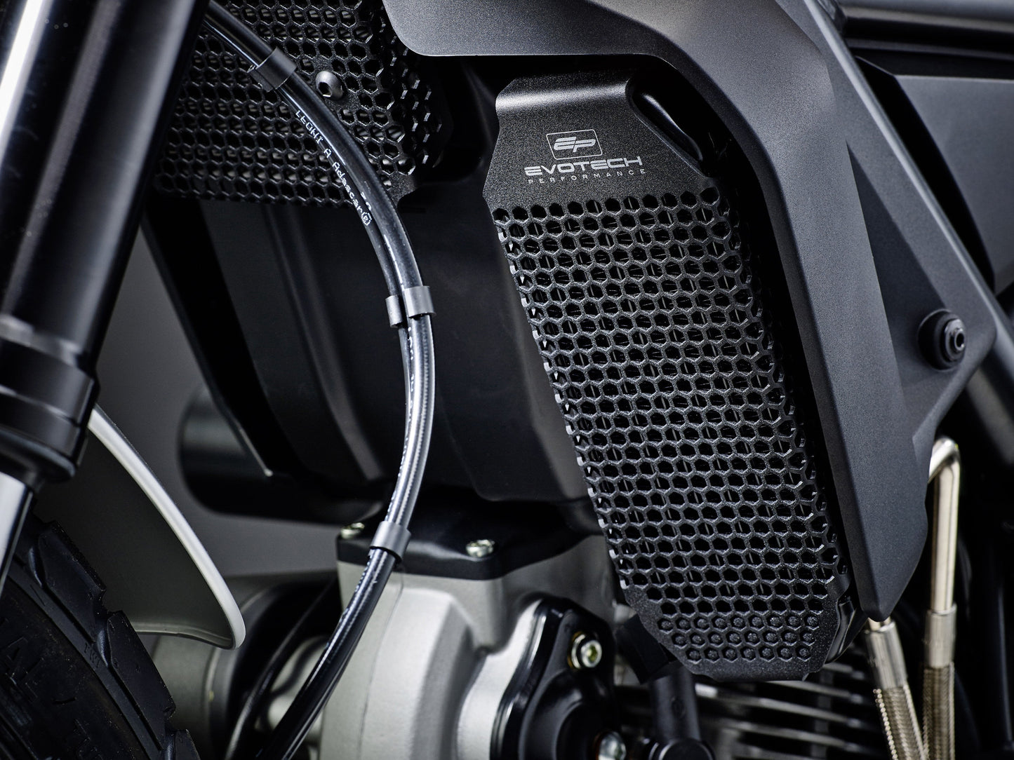 EVOTECH Ducati Monster 797 / Scrambler 800 Oil Cooler Guard