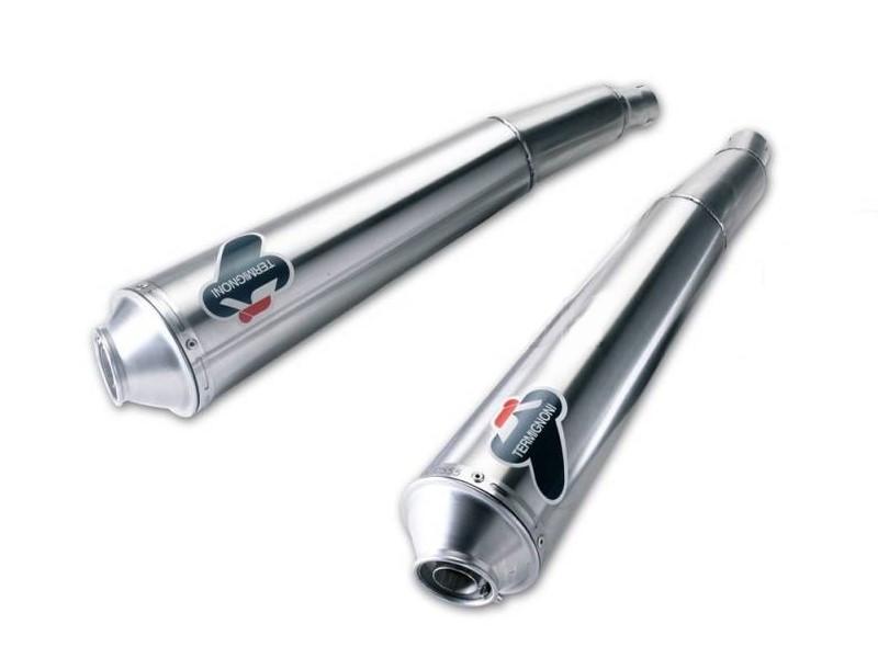 033IR - TERMIGNONI Ducati GT 1000 Dual Slip-on Exhaust (polished)