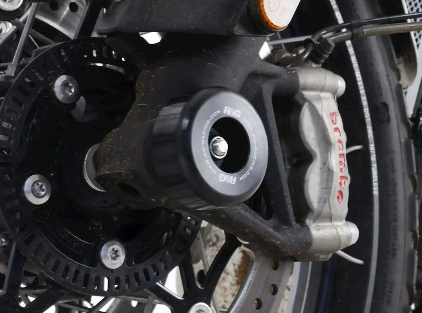 FP0231 - R&G RACING Triumph Scrambler 1200 XC (2019+) Front Wheel Sliders
