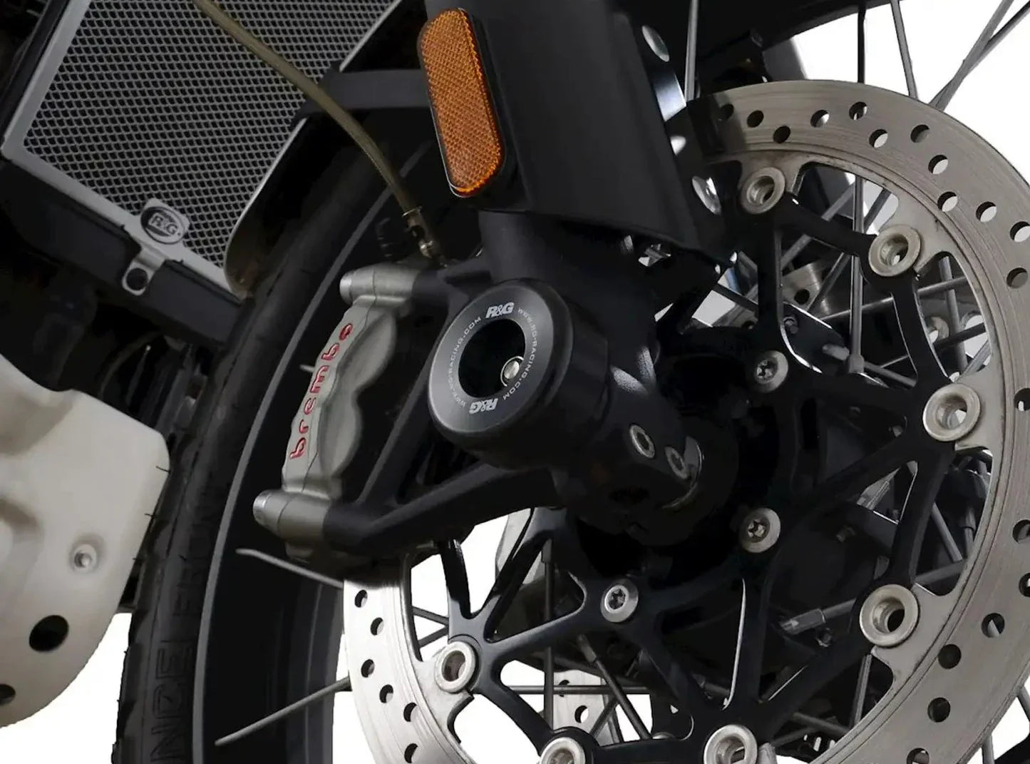 FP0247 - R&G RACING Triumph Scrambler 1200 XE (2019+) Front Wheel Sliders