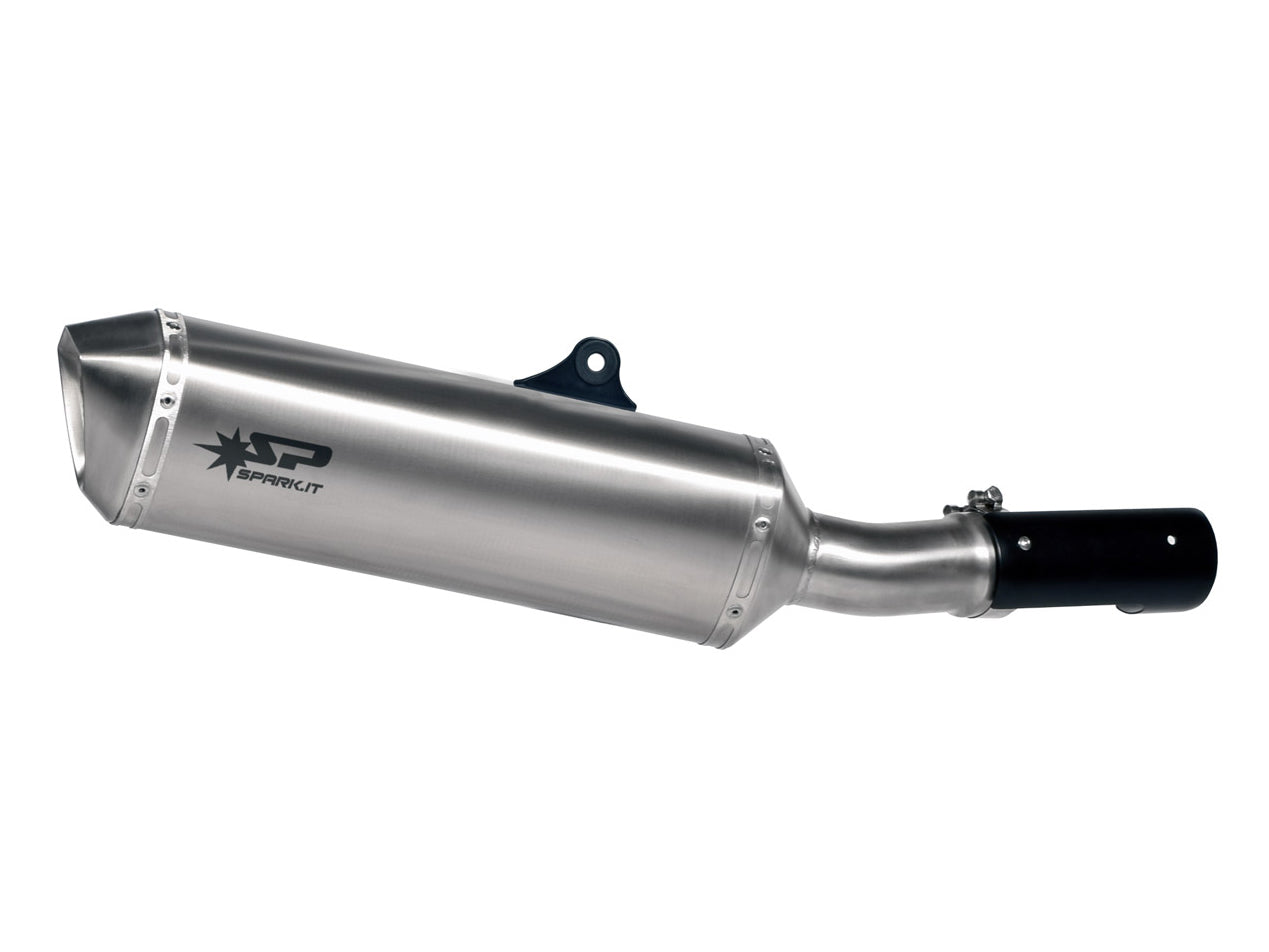 SPARK BMW R1200R / R1200RS (15/16) Titanium Slip-on Exhaust "Force" (EU homologated)