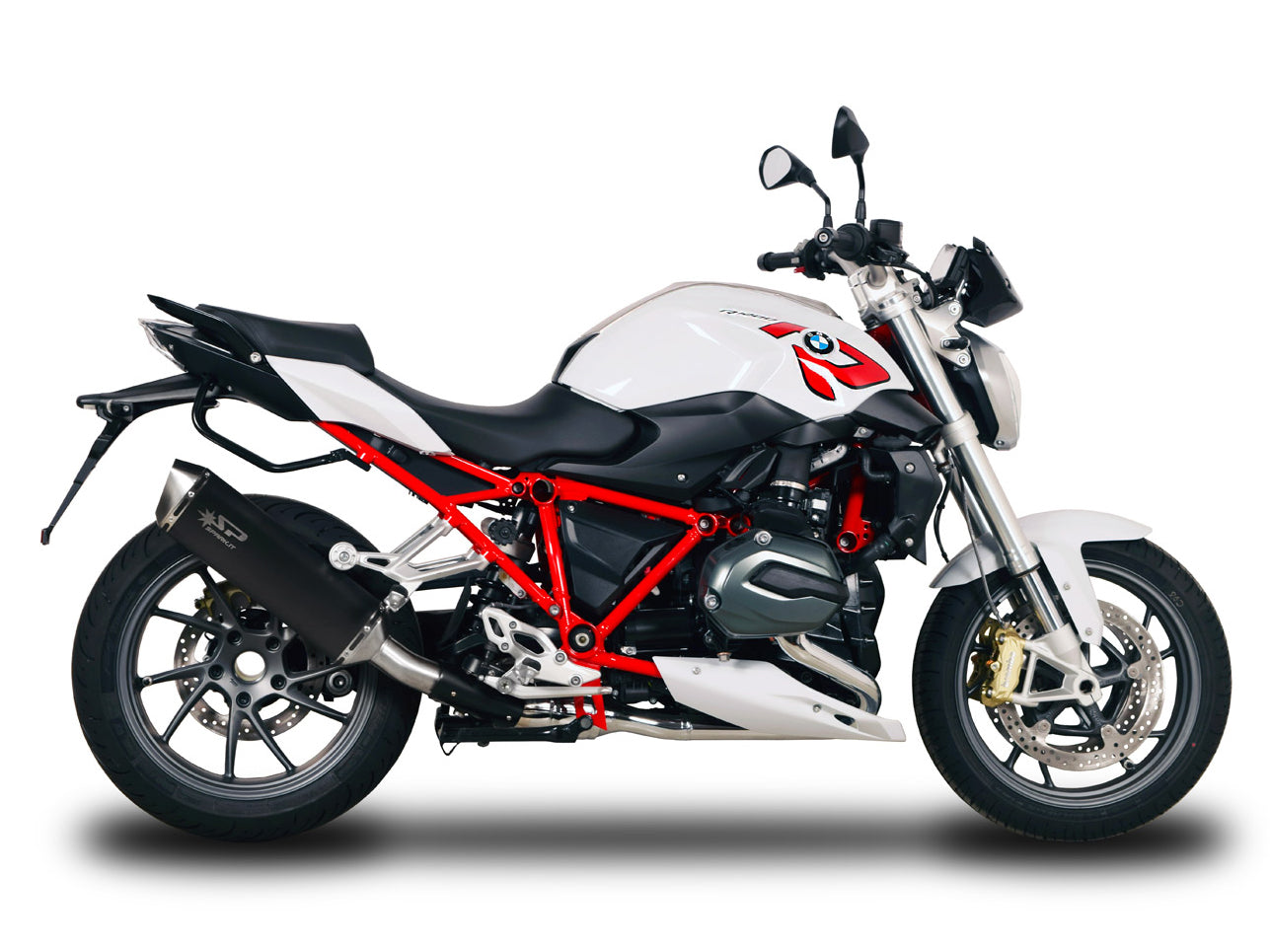 SPARK BMW R1200R / R1200RS (15/16) Slip-on Exhaust "Force" (EU homologated)