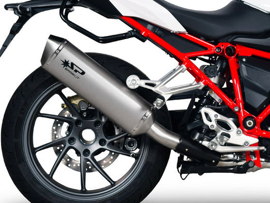 SPARK BMW R1200R / R1200RS (15/16) Titanium Slip-on Exhaust "Force" (EU homologated)