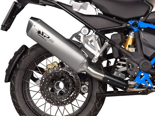 SPARK BMW R1200GS / Adventure (13/18) Titanium Slip-on Exhaust "Force" (EU homologated)