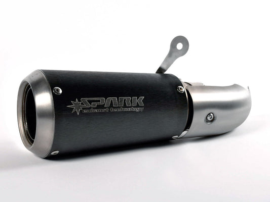 SPARK BMW S1000R/S1000RR Slip-on Exhaust "MotoGP" (EU homologated; dark)
