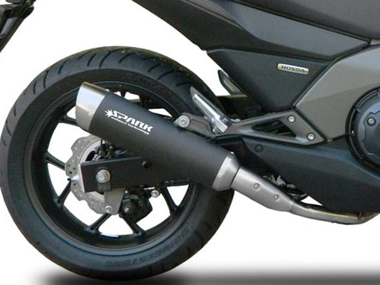 SPARK Honda NC700/NC750 Slip-on Exhaust "Evo V" (EU homologated)