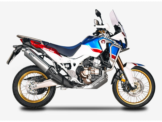 SPARK Honda CRF1000L Africa Twin Titanium Slip-on Exhaust "Dakar" (EU homologated)