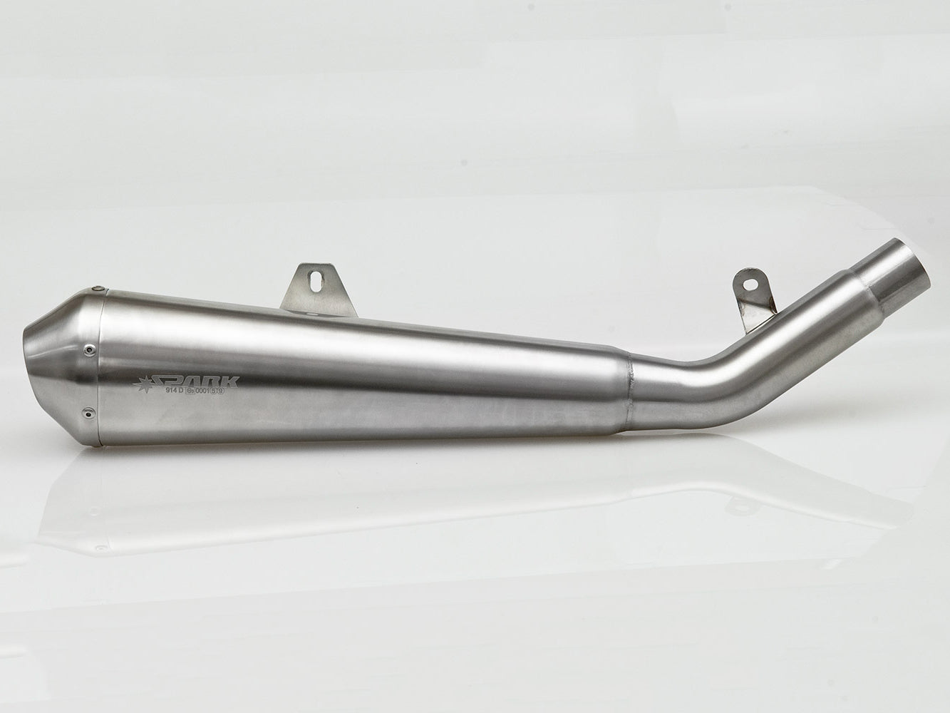 SPARK Kawasaki Z750 (07/12) Slip-on Exhaust "Megaphone" (steel)