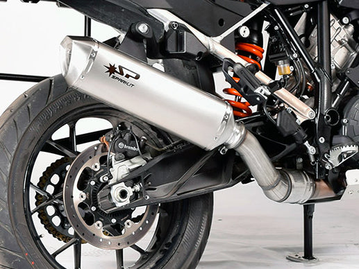 SPARK KTM 1050 Adventure Slip-on Exhaust "Force" (EU homologated)