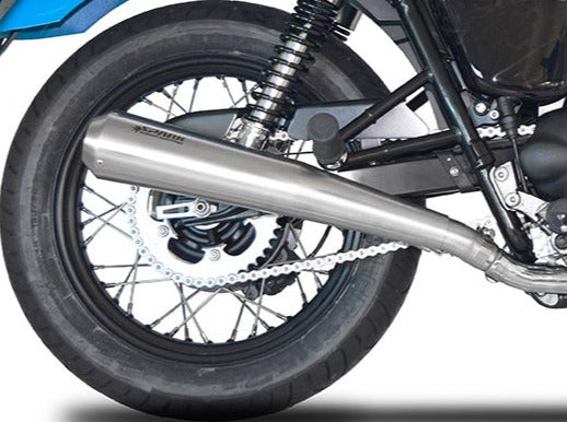 SPARK Triumph Bonneville T100 (02/16) Double Slip-on Exhaust "70's"