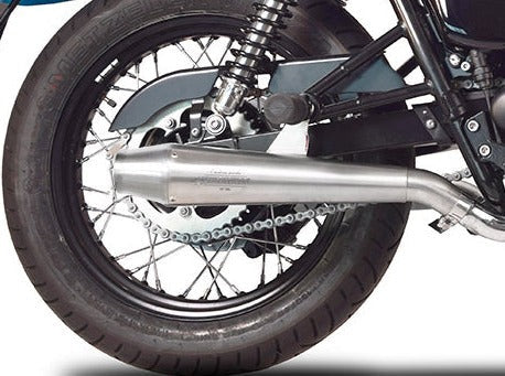 SPARK Triumph Bonneville T100 (02/16) Double Slip-on Exhaust "Sinfonia" (racing)