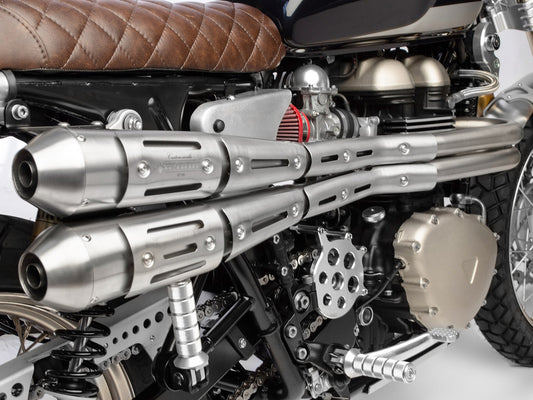 SPARK Triumph Scrambler 900 Full Exhaust System "Custom Works"