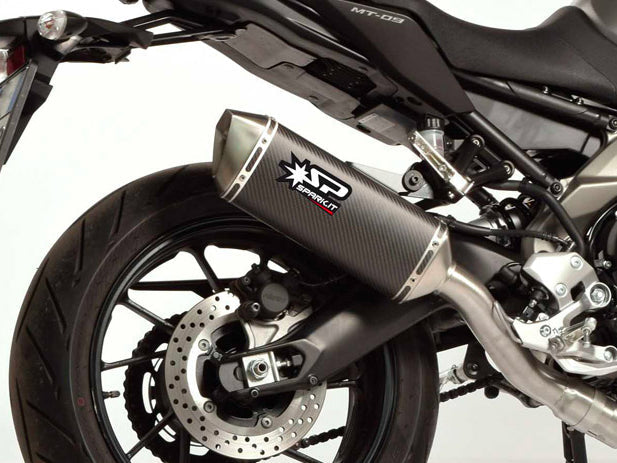 SPARK Yamaha MT-09 High Position Full Exhaust System "Force" (EU homologated)
