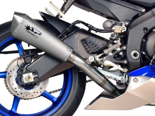 SPARK Yamaha YZF-R6 (2017+) Titanium Full Exhaust System "Konix" (racing; step 1)