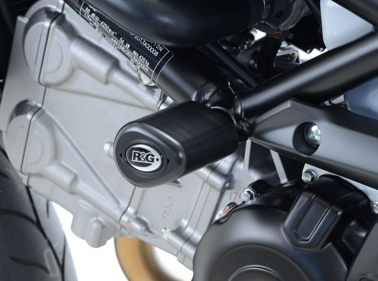 R&G RACING Suzuki SFV650/SV650/X Frame Crash Protection Sliders "Aero"