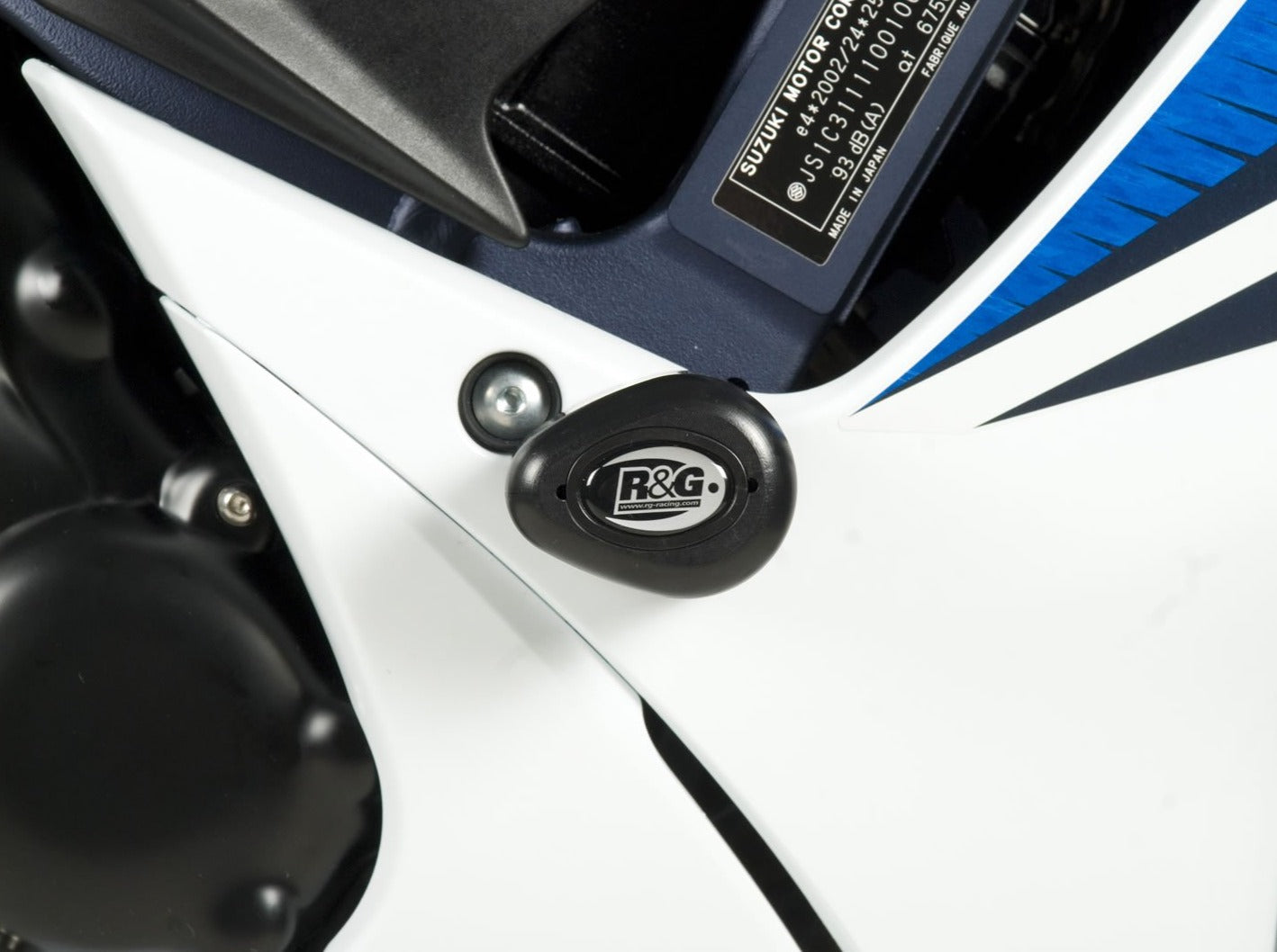 R&G RACING Suzuki GSX-R600/R750 (11/18) Frame Crash Protection Sliders "Aero"