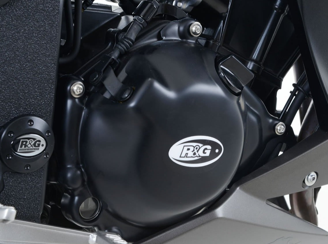 R&G RACING Kawasaki Z250/Z300 (13/18) Engine Covers Protection Kit (2 pcs)