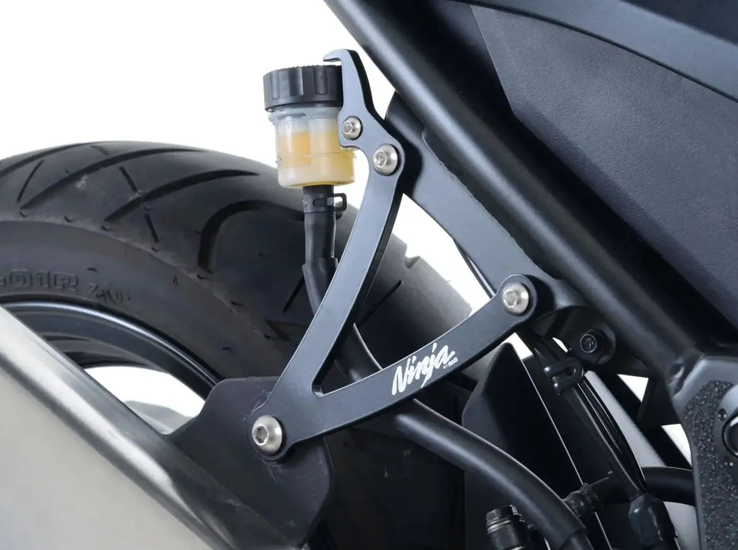 EH0055 - R&G RACING Kawasaki Ninja 300 / 250 / Z250 Exhaust Hanger & Blanking Plate Kit