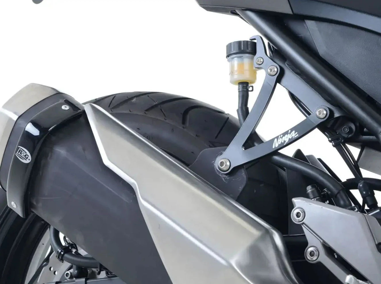 EH0055 - R&G RACING Kawasaki Ninja 300 / 250 / Z250 Exhaust Hanger & Blanking Plate Kit
