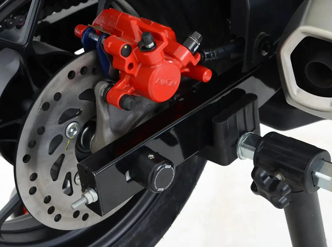 SS0039 - R&G RACING Honda MSX125 Grom / Monkey Rear Wheel Sliders (paddock stand bobbins)