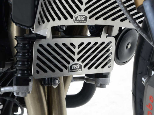 SCG0002 - R&G RACING Triumph Speed Triple / S / R  / RS Oil Cooler Guard (stainless steel)