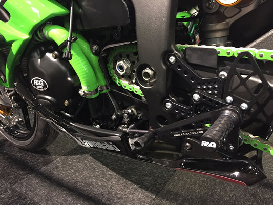 R&G RACING Kawasaki Ninja ZX-6R (09/18) Engine Covers Protection Kit (3 pcs, racing)
