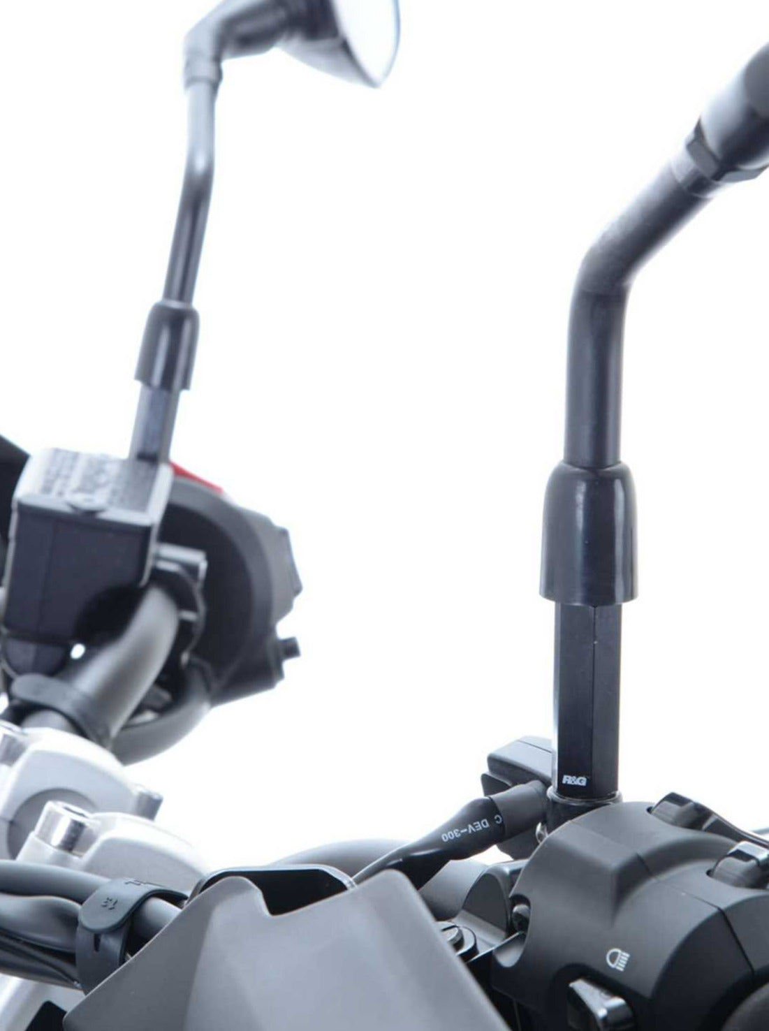 MR0010 - R&G RACING Mirror Extensions (for M10x1.25 thread mirrors)