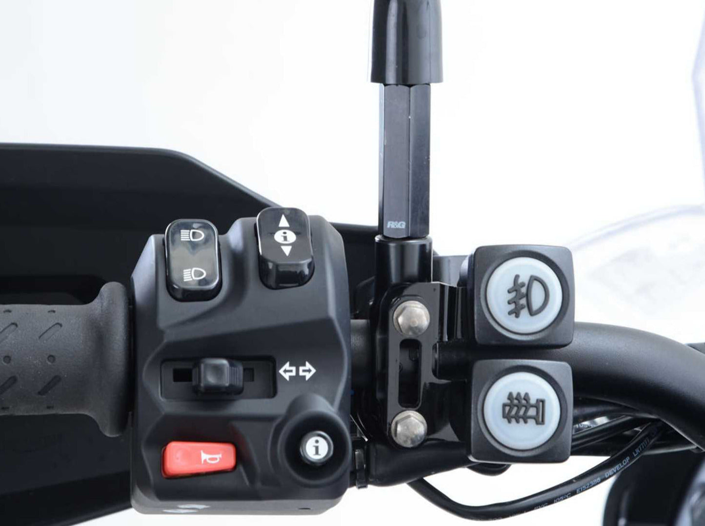 MR0010 - R&G RACING Mirror Extensions (for M10x1.25 thread mirrors)