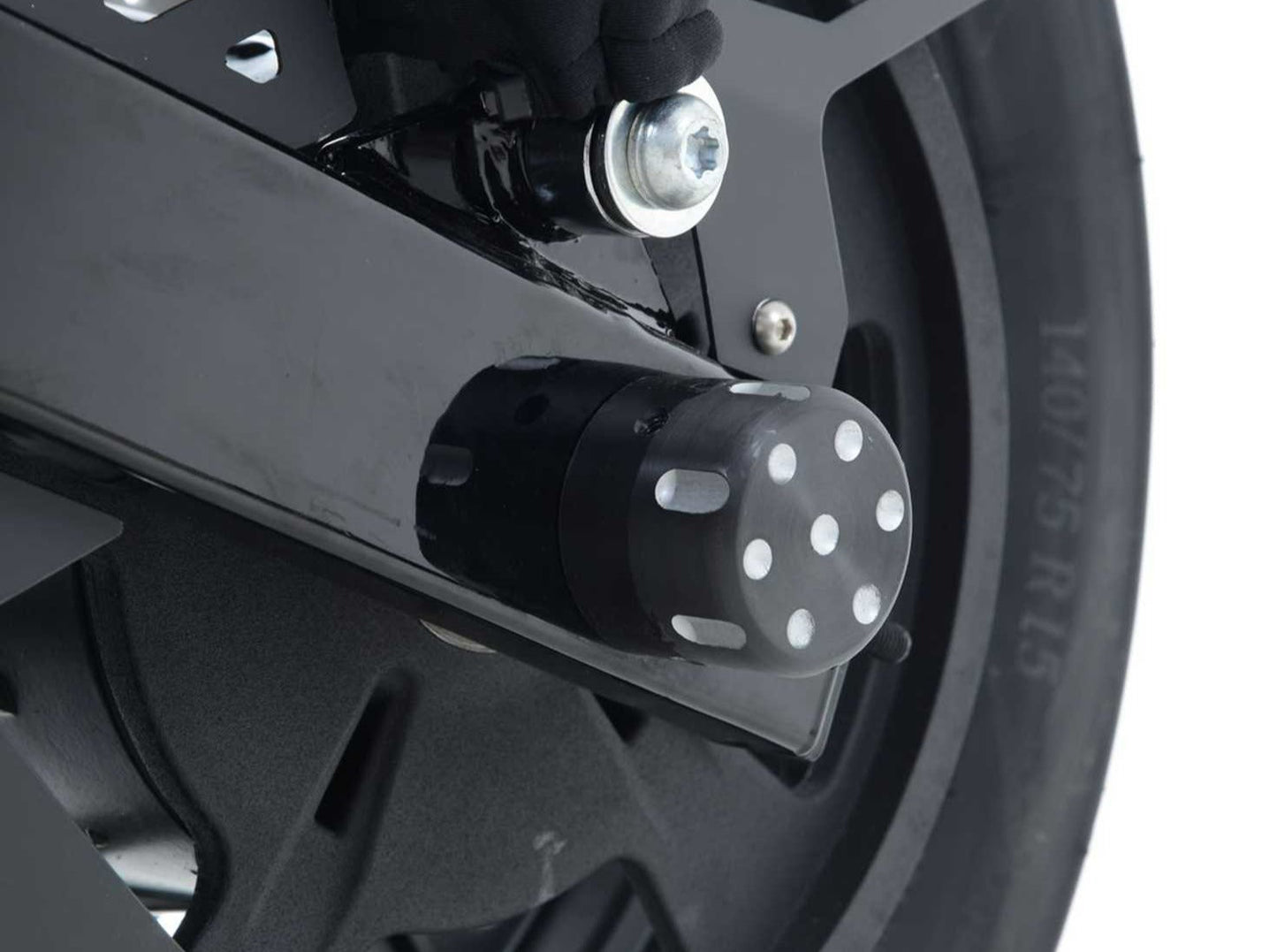 SP0070 - R&G RACING Harley Davidson Street 500 / 750 (15/18) Rear Wheel Sliders (swingarm)