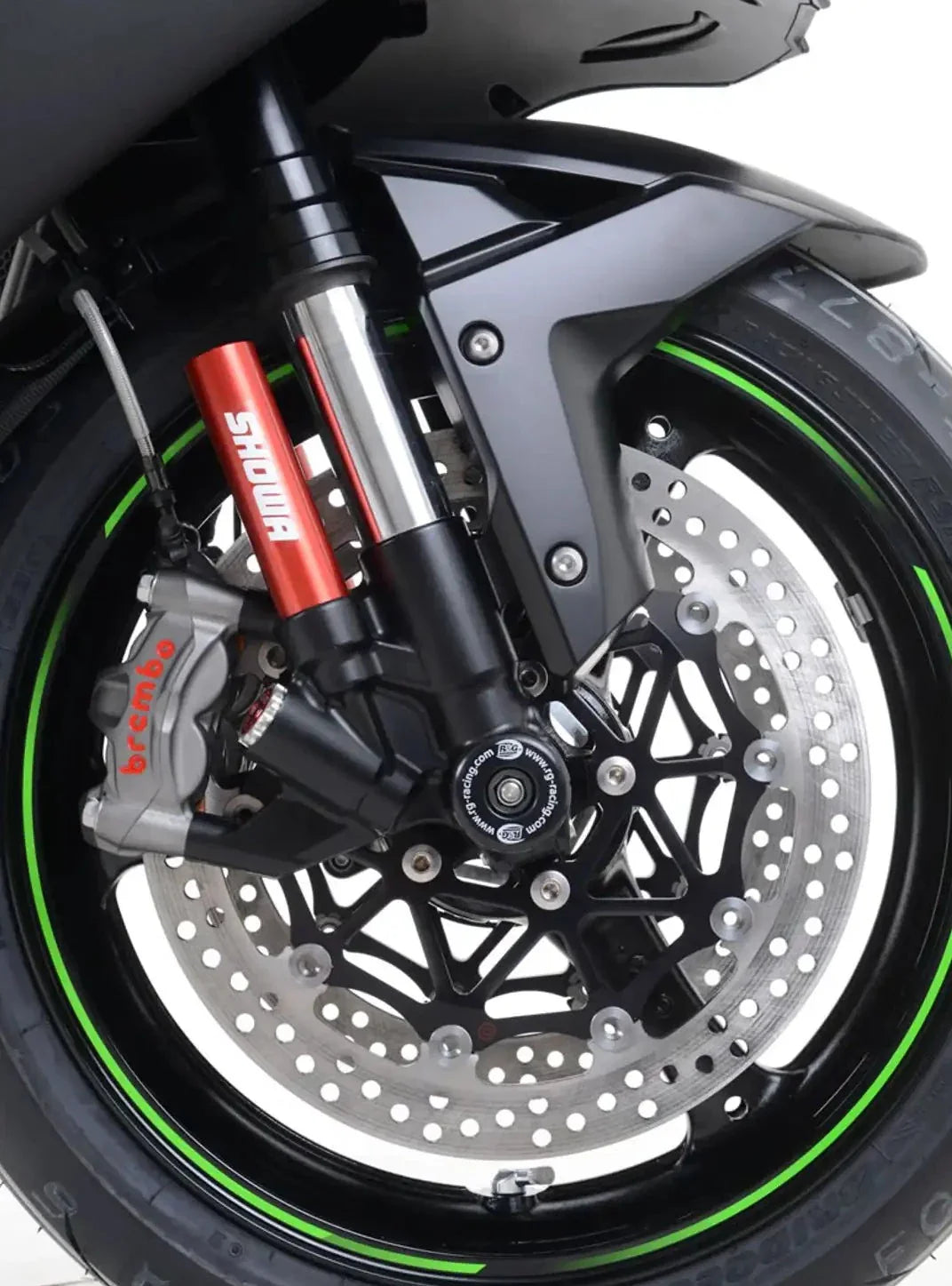 FP0182 - R&G RACING Kawasaki ZX-10R / ZX-10RR Front Wheel Sliders