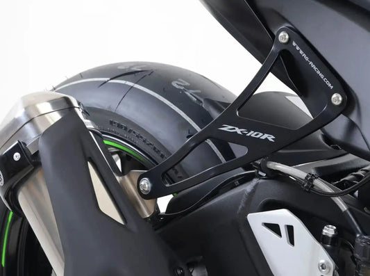 EH0047 - R&G RACING Kawasaki ZX-10R / ZX-10RR Exhaust Hanger & Blanking Plate Kit