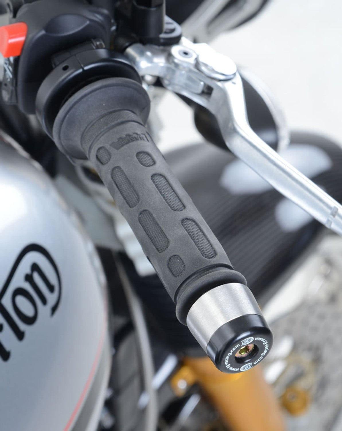 BE0057 - R&G RACING Husqvarna Nuda/Norton/Zero SRF Handlebar End Sliders