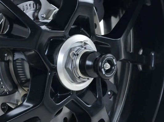 SS0032 - R&G RACING Triumph Speed Triple / S / R / RS Rear Wheel Sliders (paddock stand bobbins)