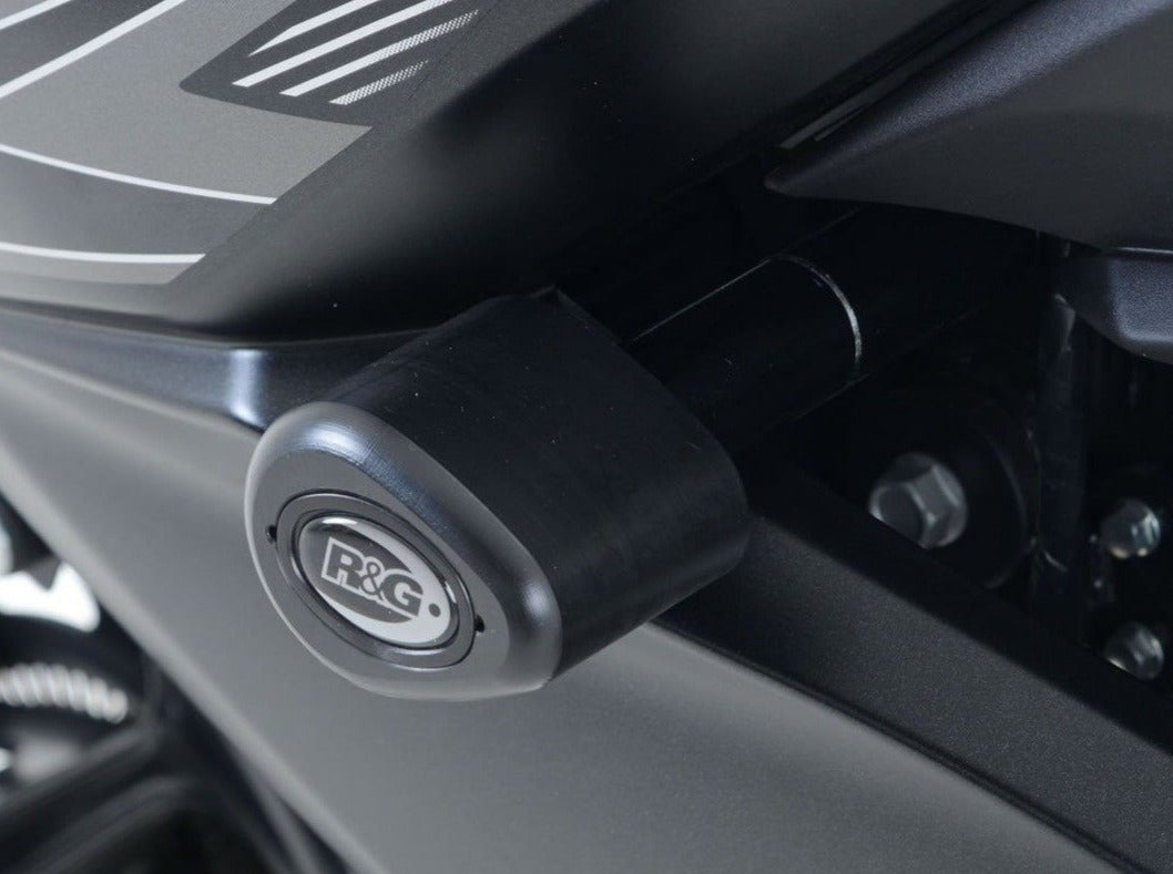 CP0402 - R&G RACING Kawasaki Z250 / Z300 Frame Crash Protection Sliders "Aero"