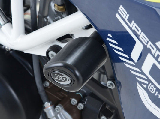 CP0404 - R&G RACING KTM 690 SMC R / Husqvarna 701 Frame Crash Protection Sliders "Aero"