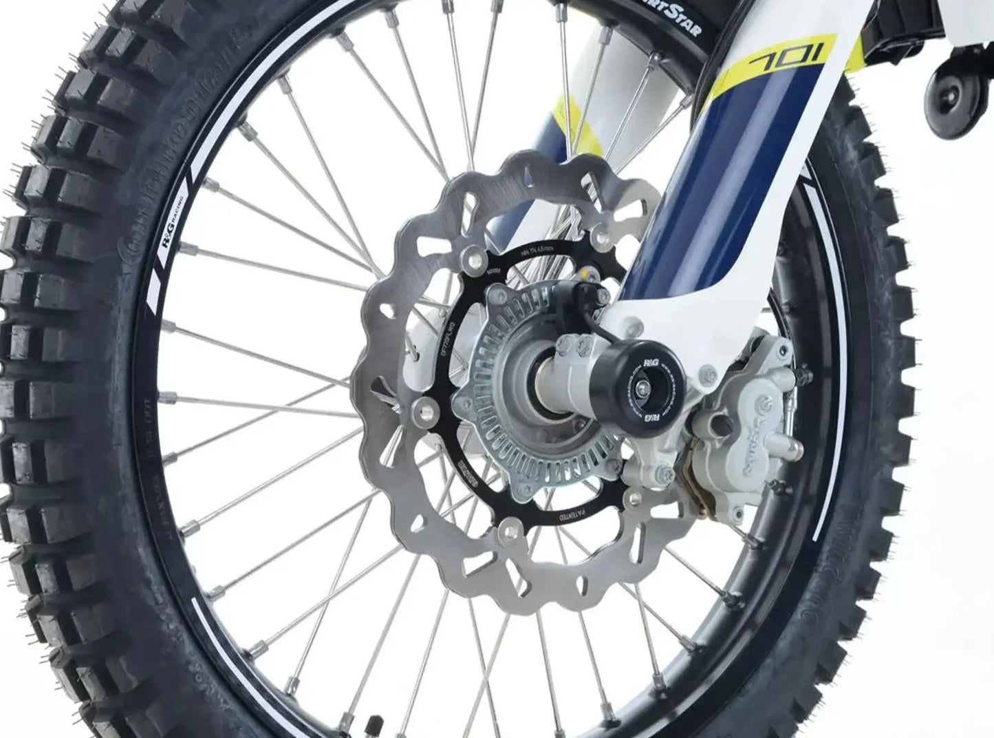 FP0186 - R&G RACING Husqvarna 701 Enduro (16/23) Front Wheel Sliders