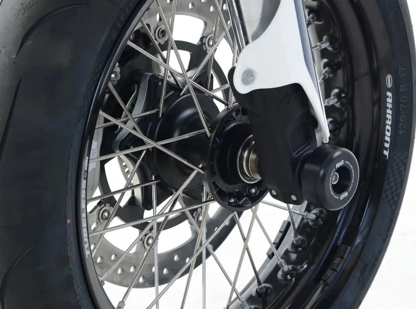 FP0187 - R&G RACING Husqvarna 701 Supermoto (16/23) Front Wheel Sliders